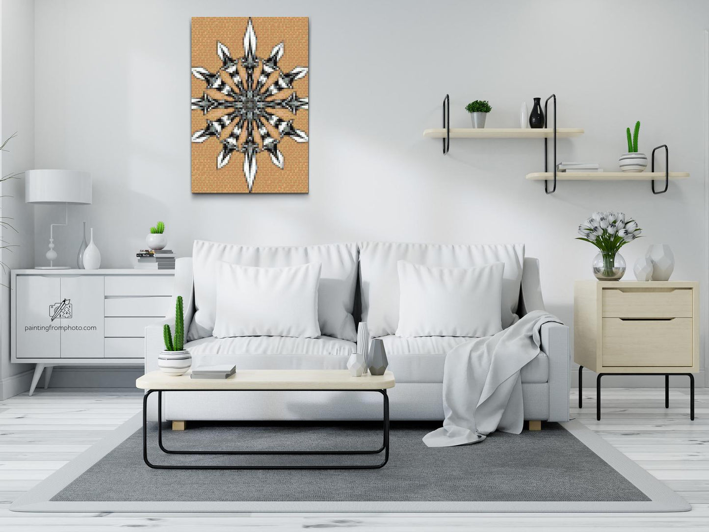 Diamond Painting - Sværdmandalaen