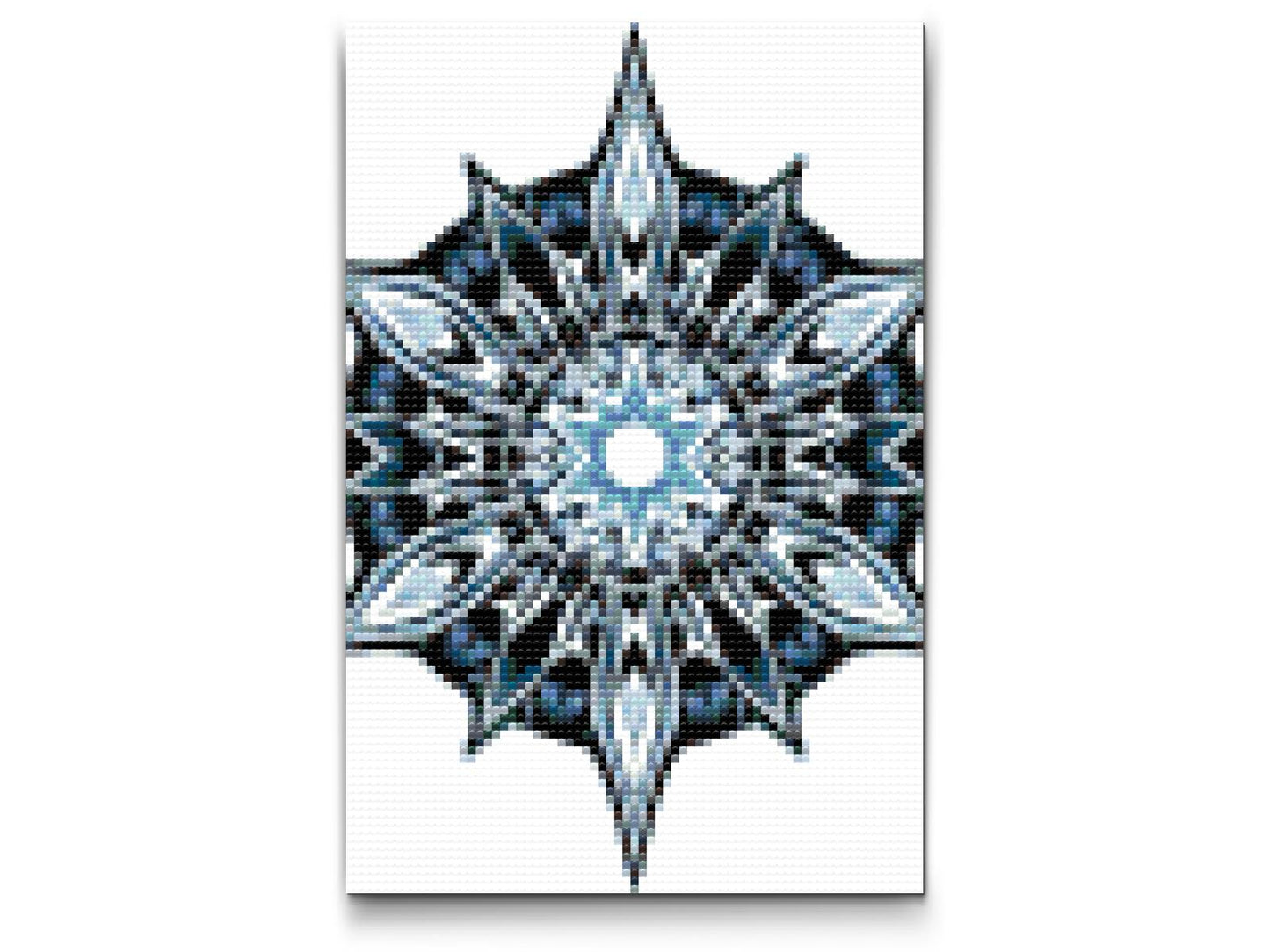 Diamond Painting - Vintermandalaen