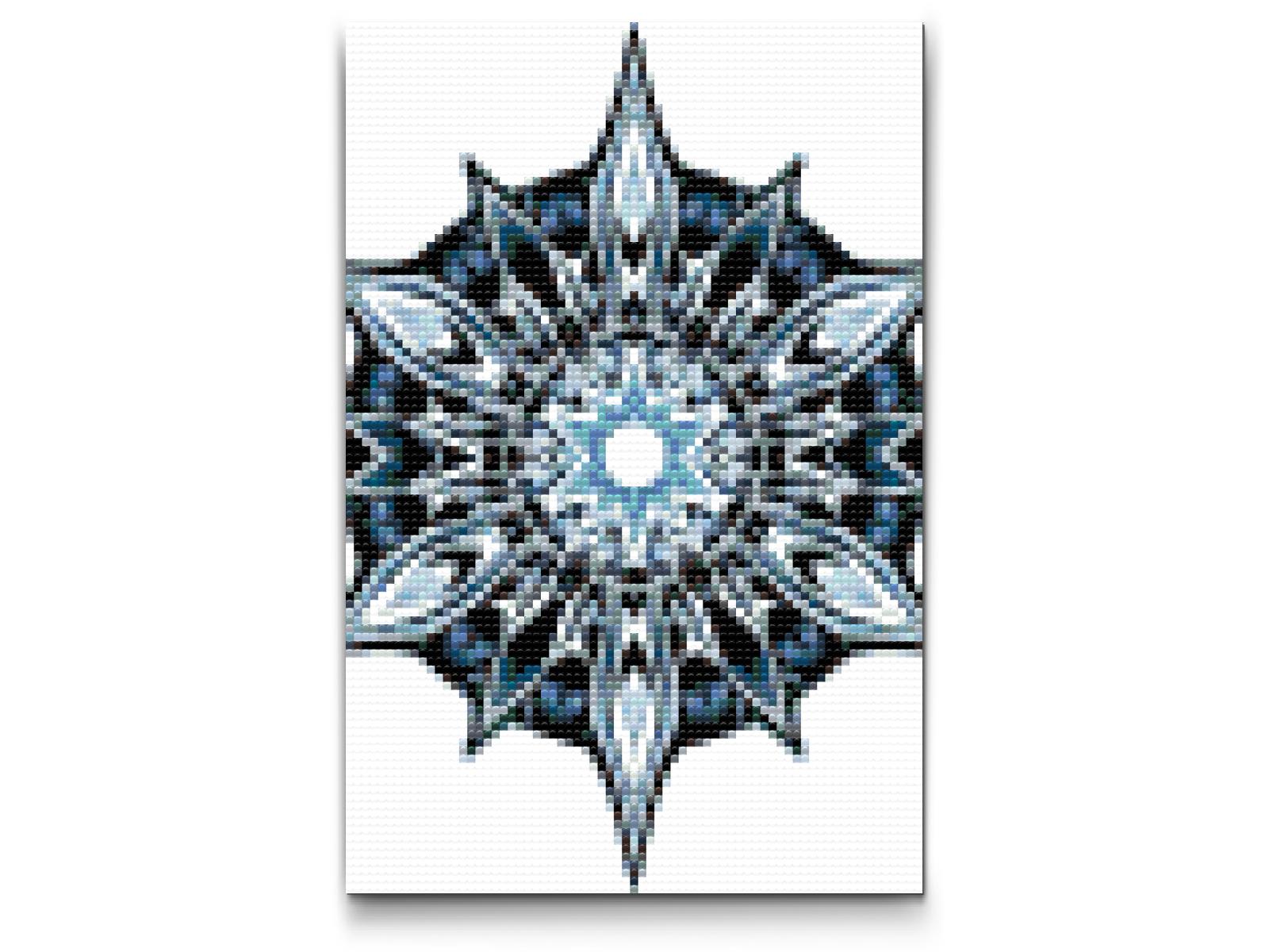 Diamond Painting - Vintermandalaen