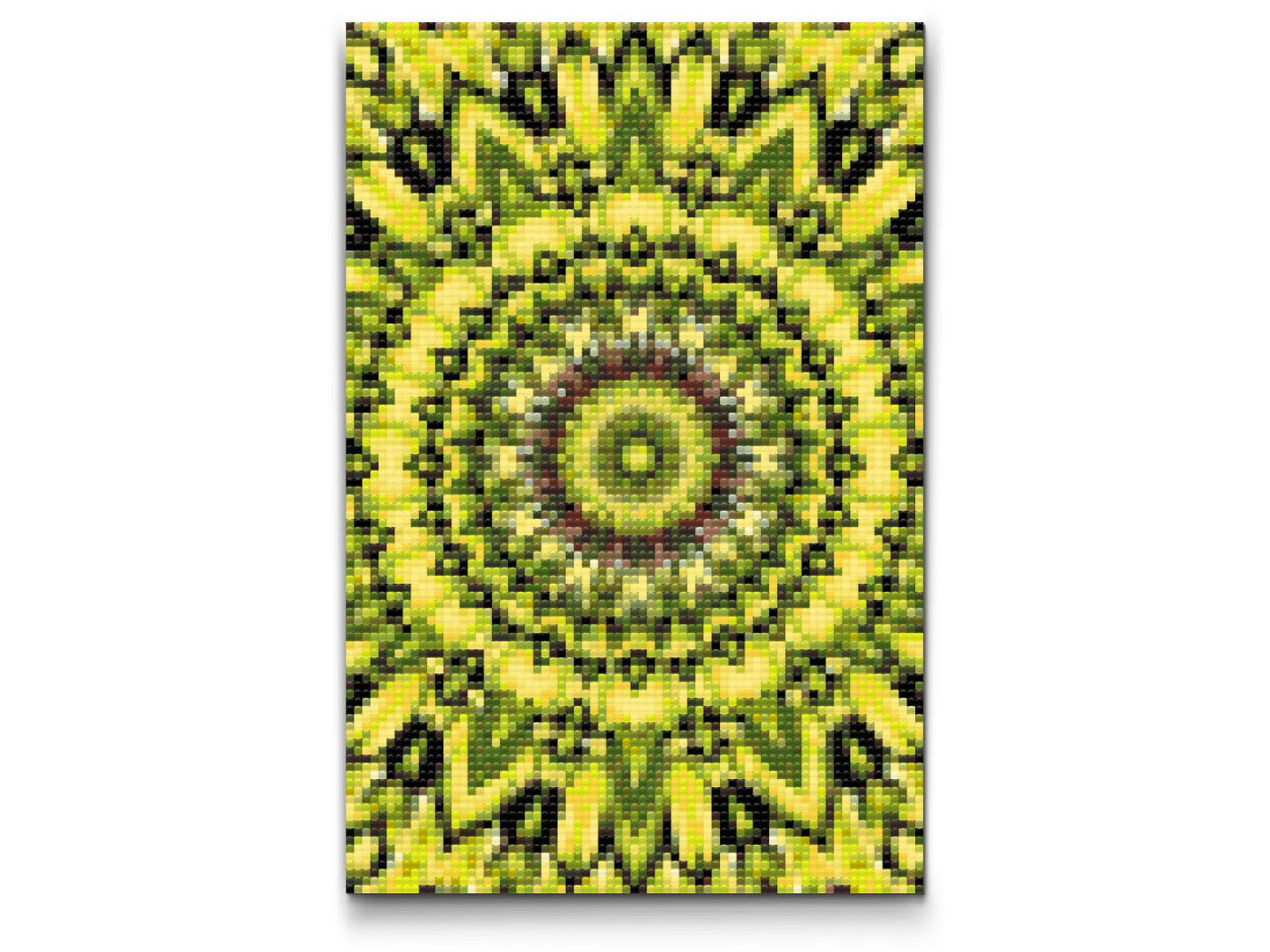 Diamond Painting - Gul-sort Mandala