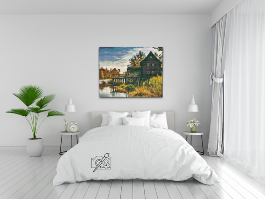 Diamond Painting - Vandmølle