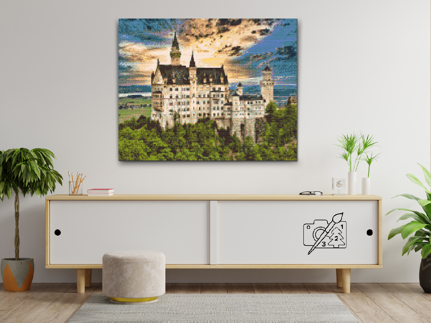 Diamond Painting - Slot Neuschwanstein
