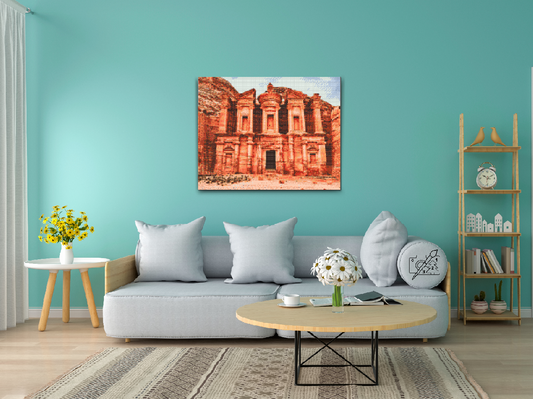 Diamond Painting - Petra, Byen i Jordan