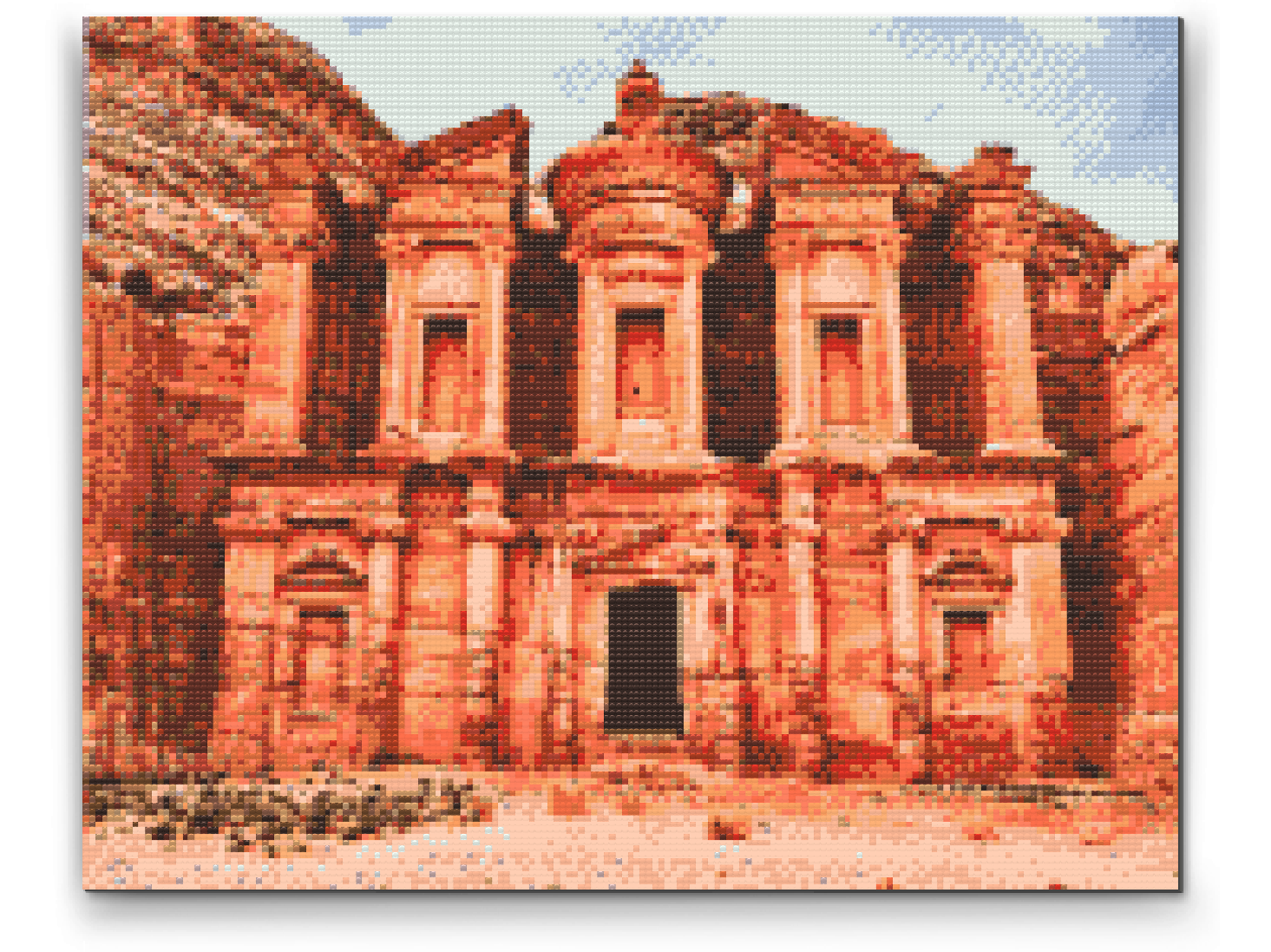 Diamond Painting - Petra, Byen i Jordan