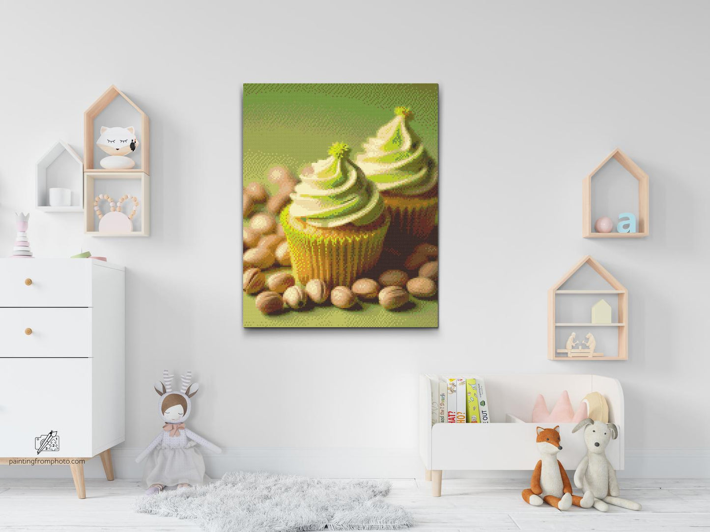 Diamond Painting - Dubai chokoladecupcakes