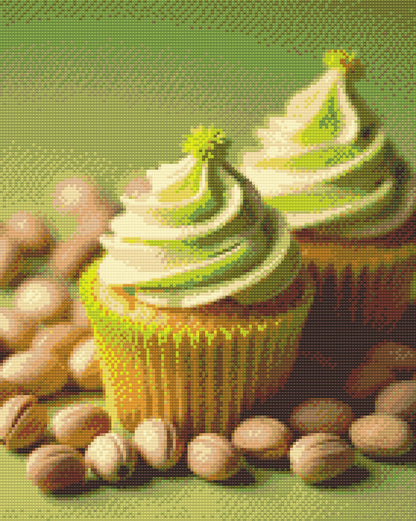 Diamond Painting - Dubai chokoladecupcakes