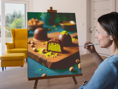 Diamond Painting - Dubai chokoladepraliner