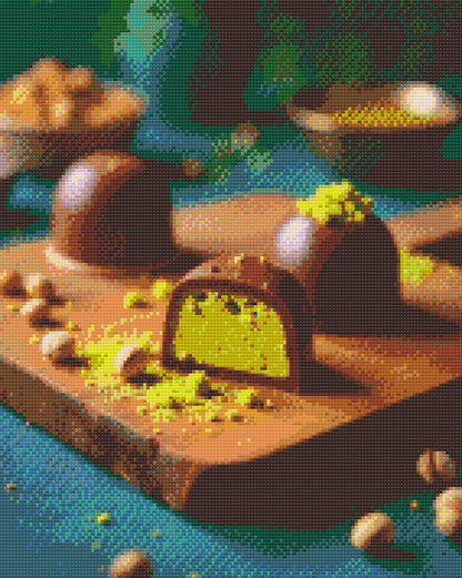 Diamond Painting - Dubai chokoladepraliner
