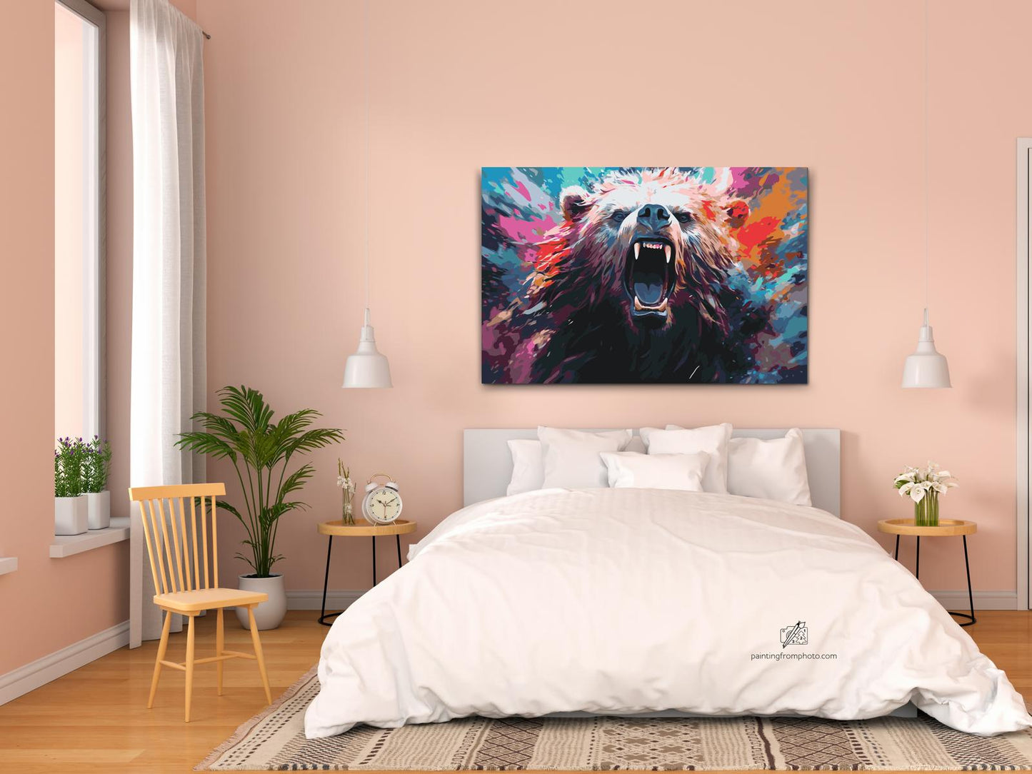 Paint by Numbers - Vred bjørn