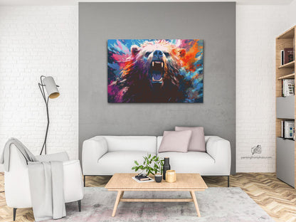 Diamond Painting - Vred bjørn