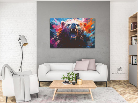 Diamond Painting - Vred bjørn