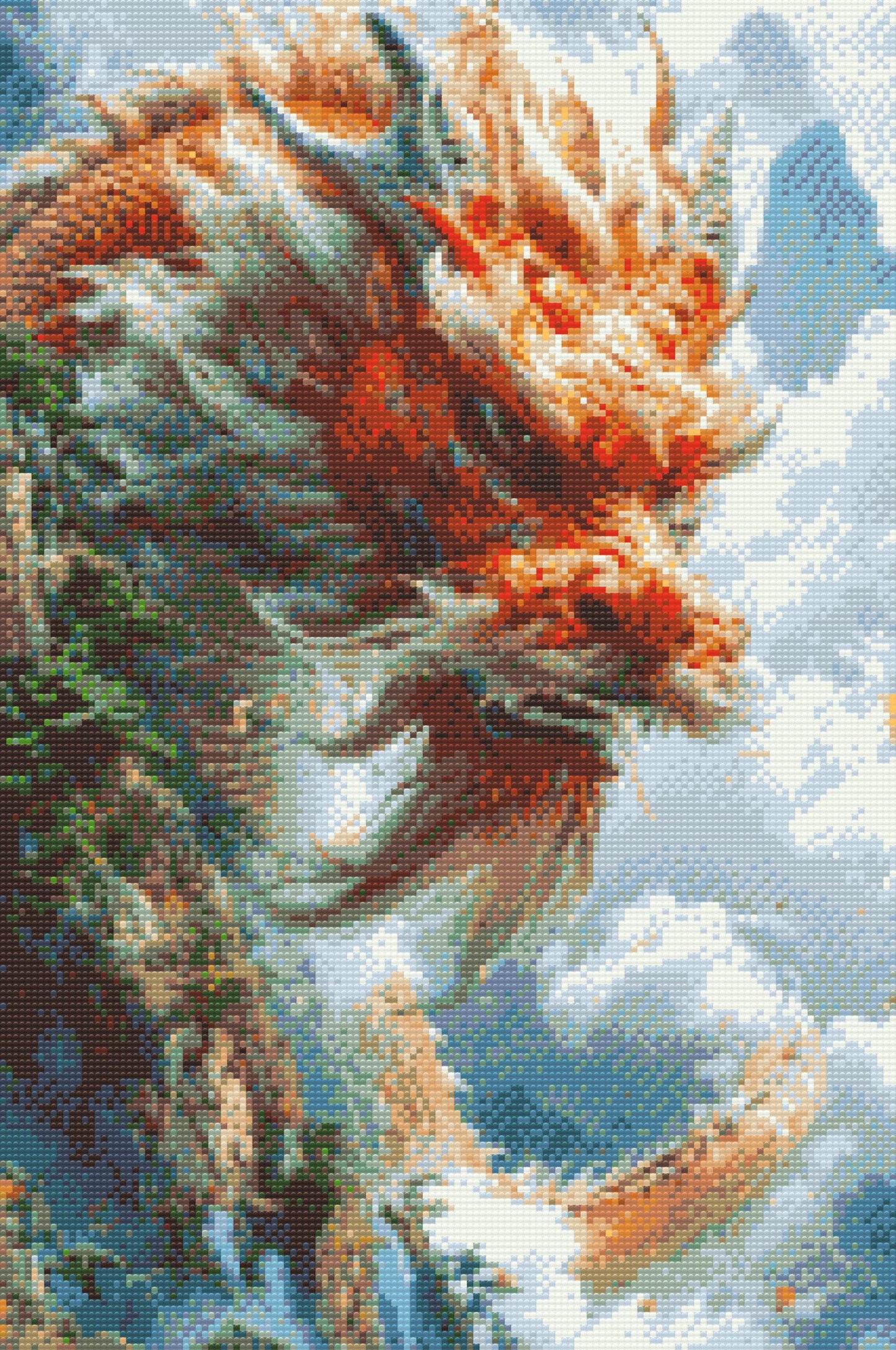 Diamond Painting - Den rasende drage