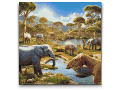 Diamond Painting - Dyre verden 1
