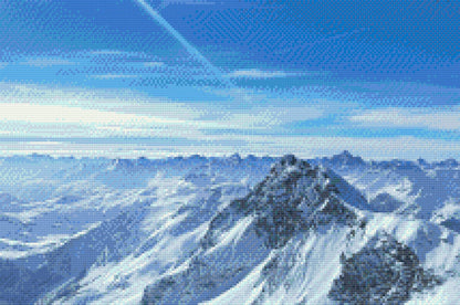 Diamond Painting - Østrigske bjerge