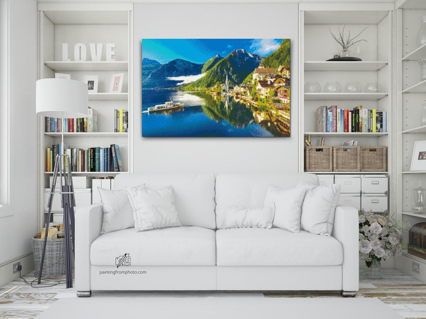 Diamond Painting - Østrigsk havn