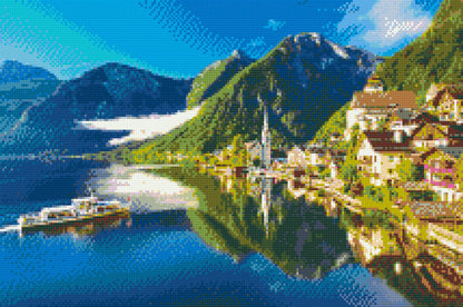 Diamond Painting - Østrigsk havn