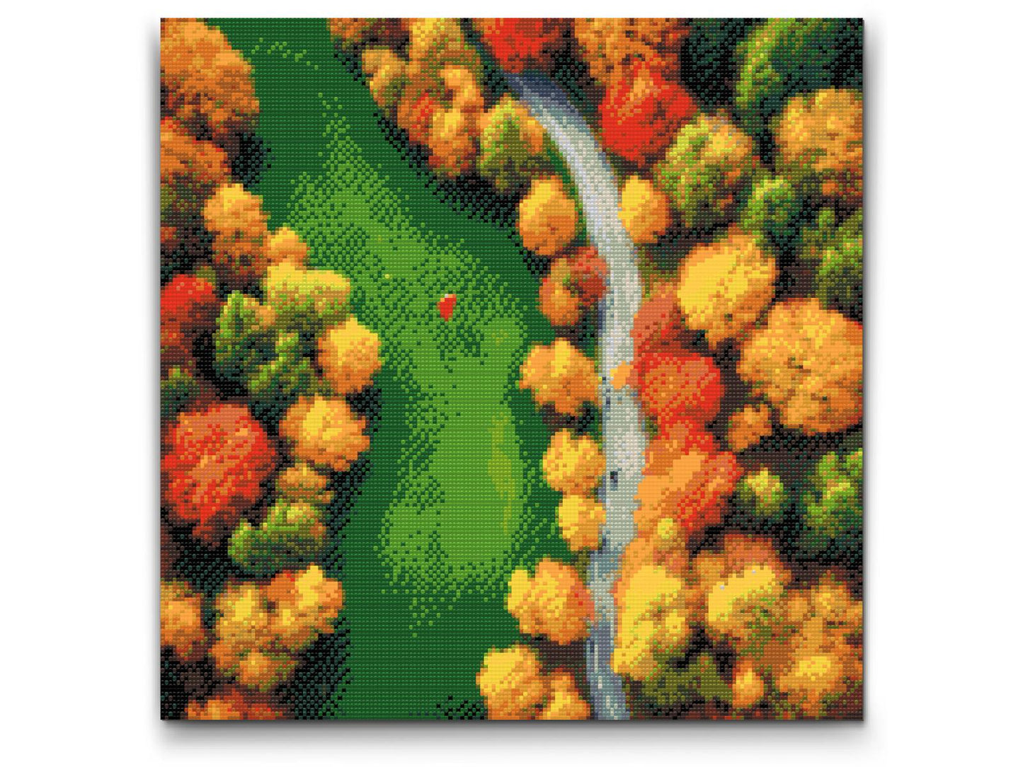 Diamond Painting - Efterårskollegium
