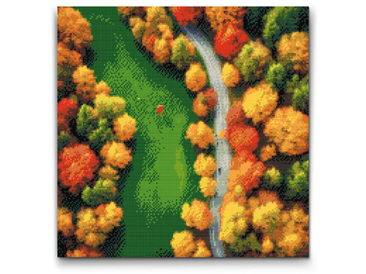 Diamond Painting - Efterårskollegium