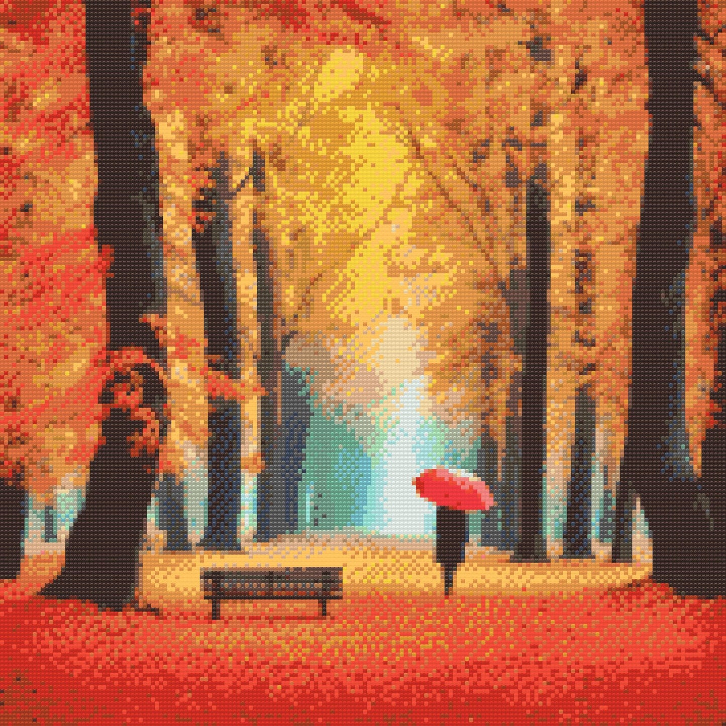Diamond Painting - Efterårsskoven
