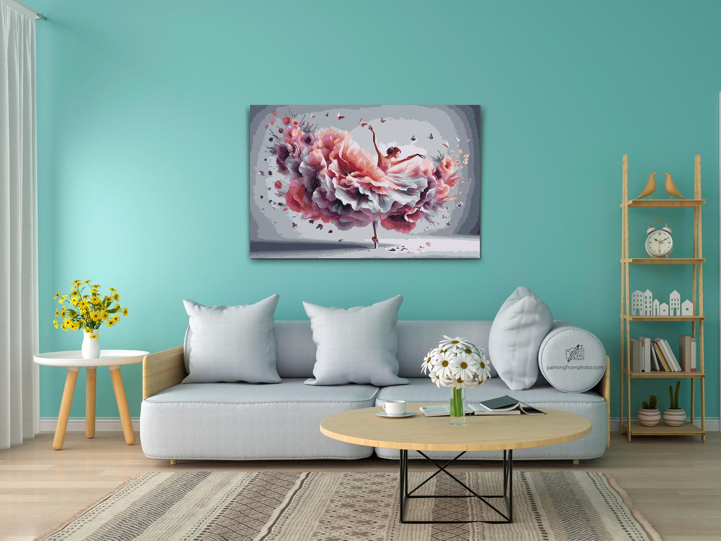 Paint by Numbers - Ballerina – harmonisk dans