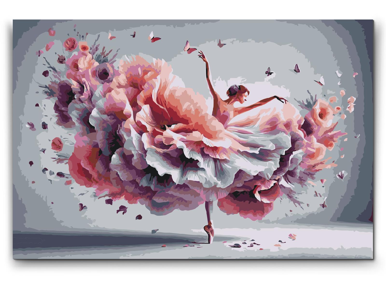 Paint by Numbers - Ballerina – harmonisk dans