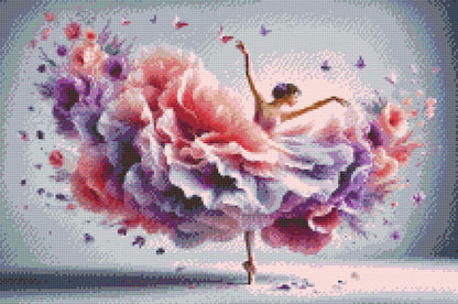 Diamond Painting - Ballerina – harmonisk dans