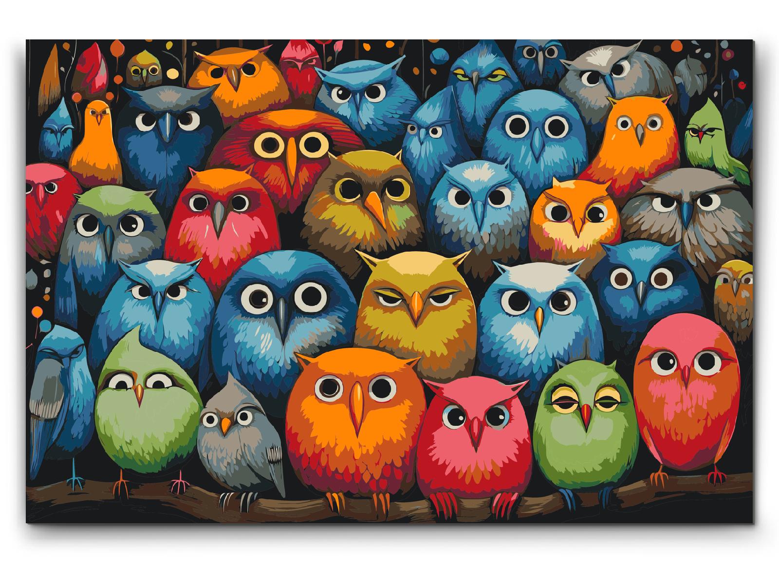 Paint by Numbers - Fugle, uanset hvor du kigger