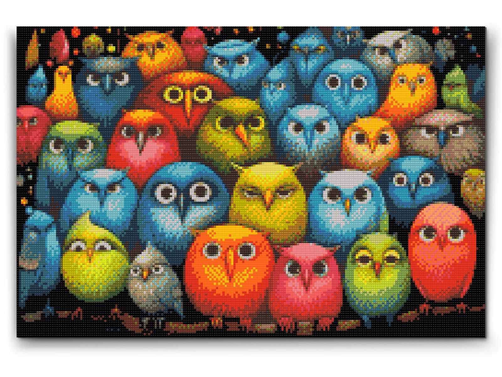Diamond Painting - Fugle, uanset hvor du kigger