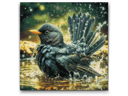 Diamond Painting - Fuglebad