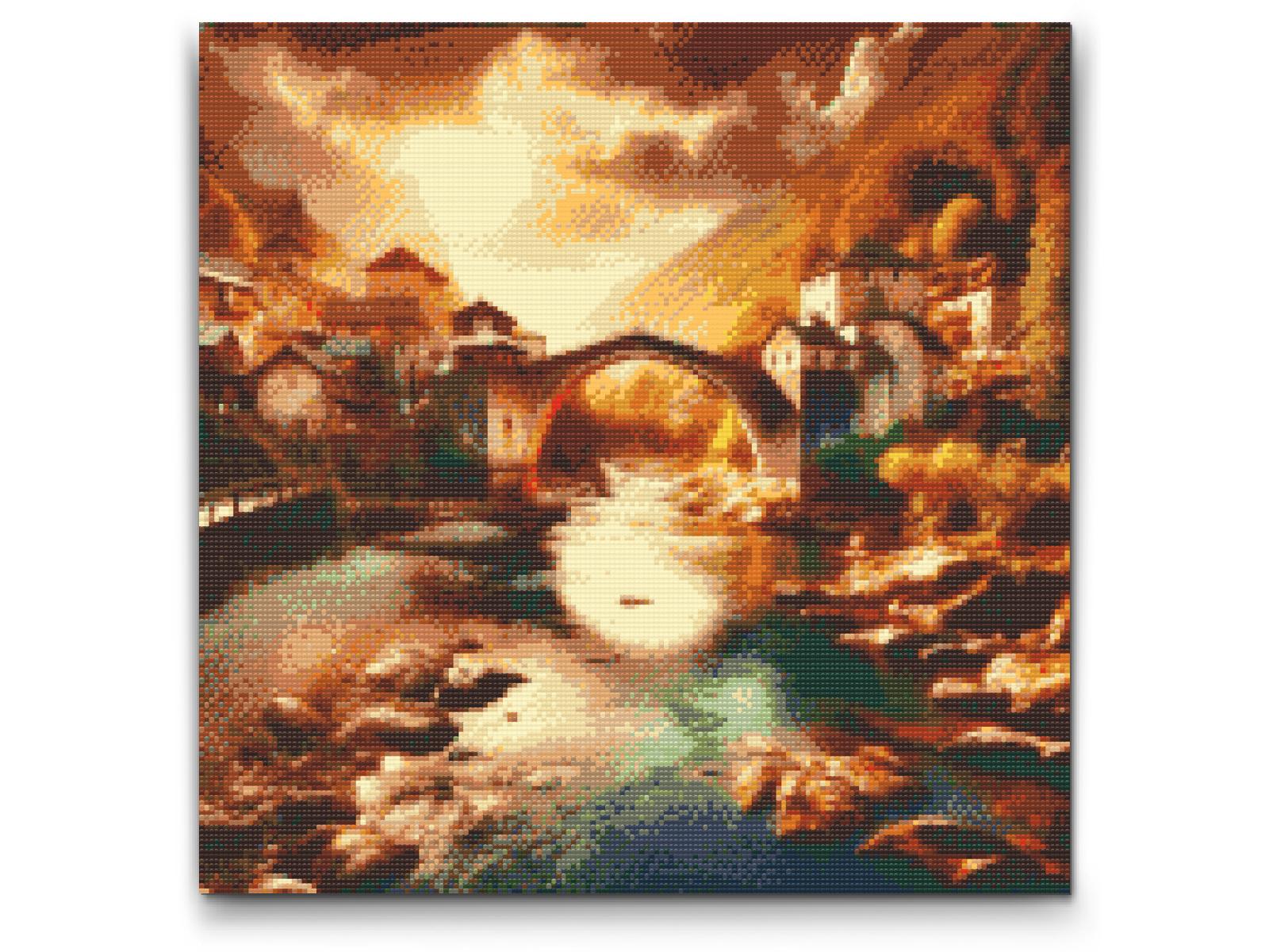 Diamond Painting - Bro ved daggry