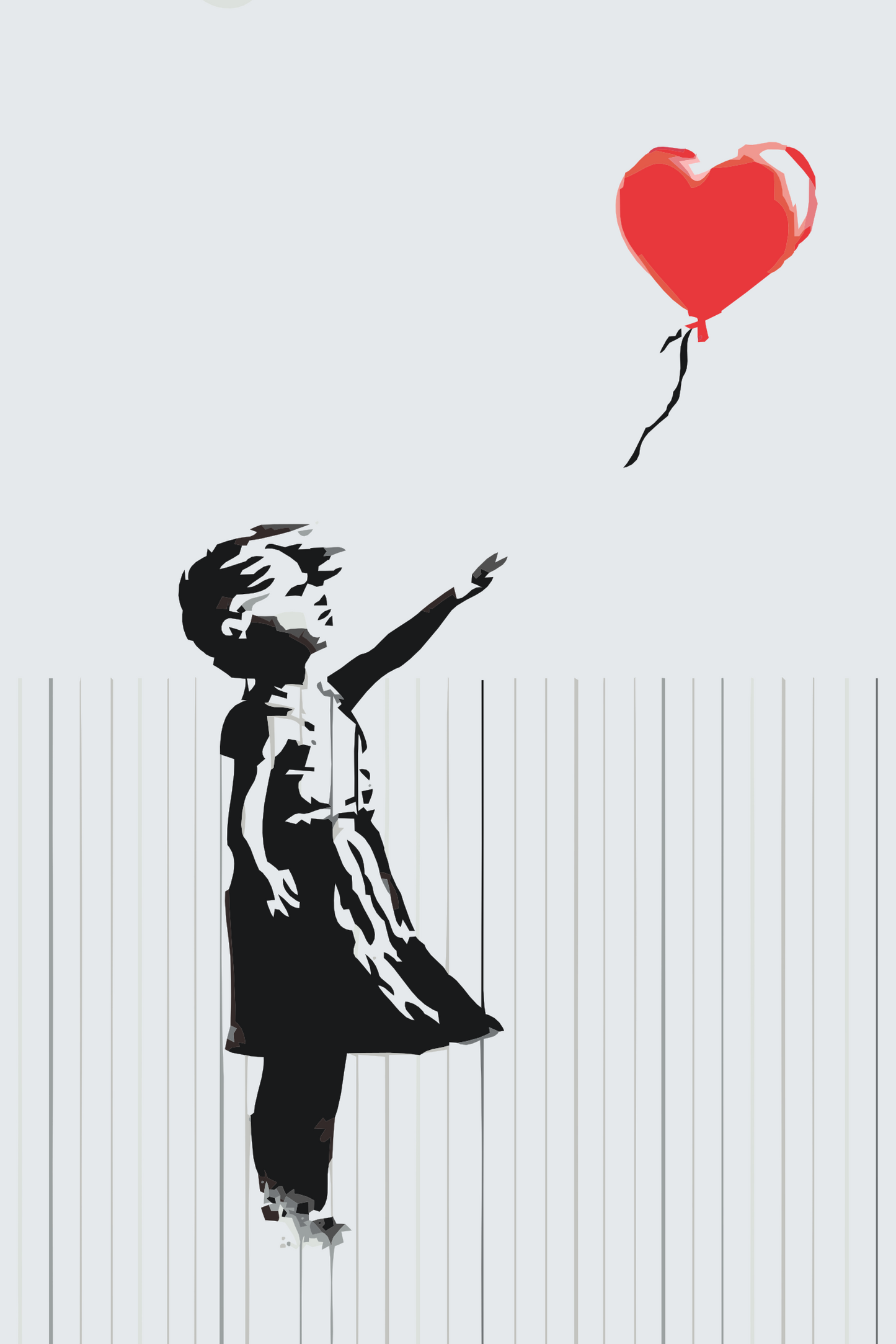Paint by Numbers - Banksy - Shredded Love