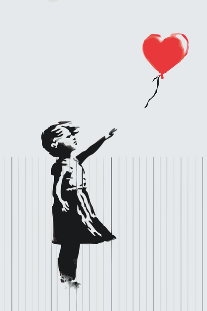 Paint by Numbers - Banksy - Shredded Love