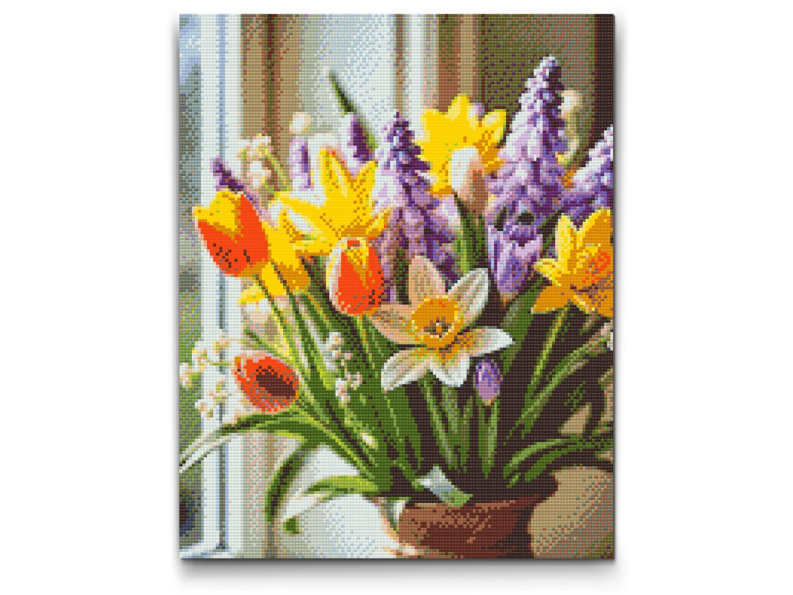 Diamond Painting - Forårsbuket
