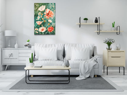 Diamond Painting - Forårsblomster