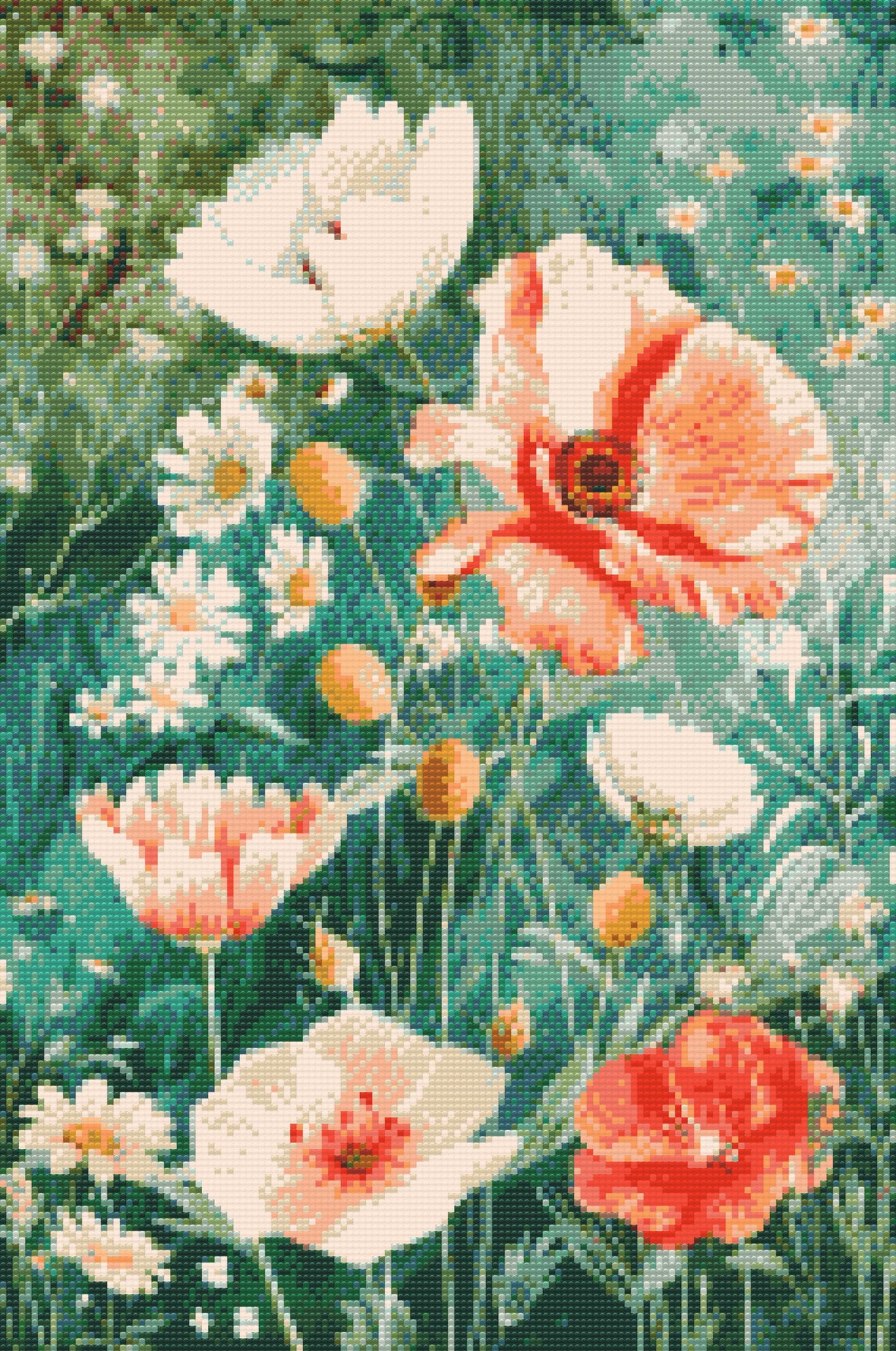 Diamond Painting - Forårsblomster