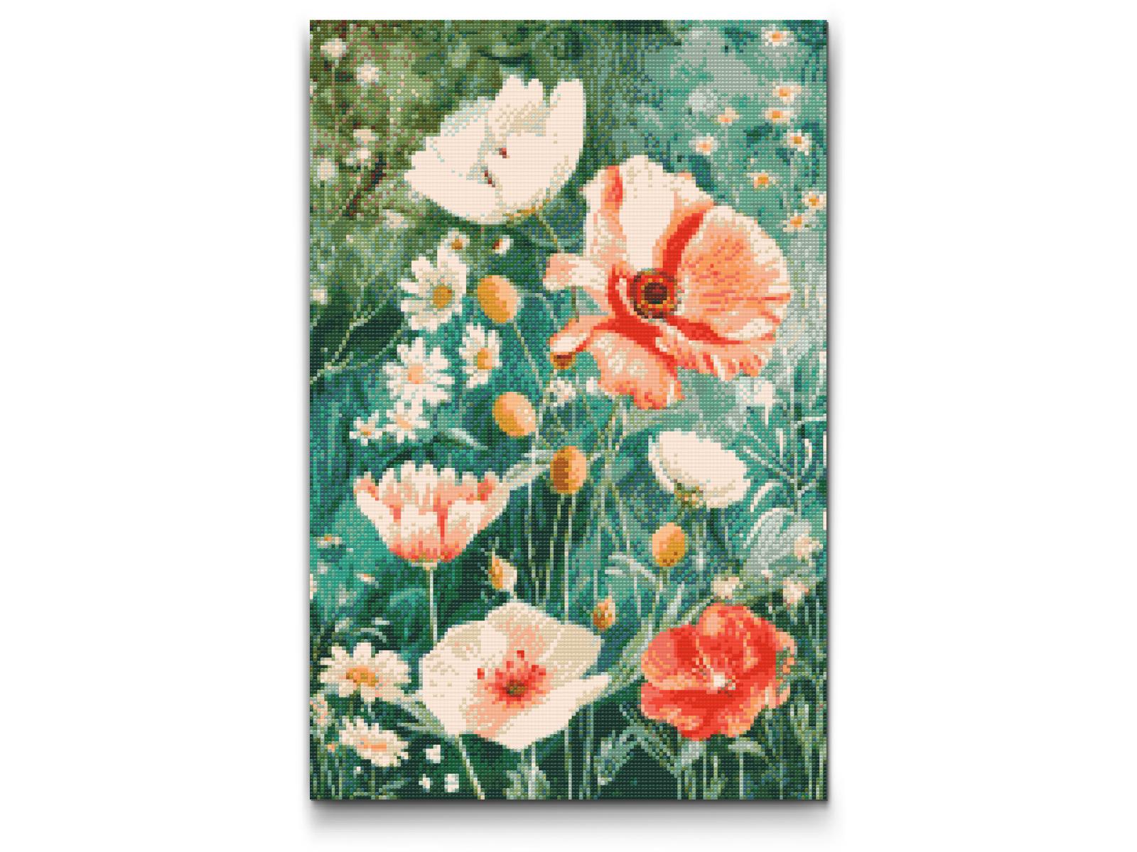 Diamond Painting - Forårsblomster