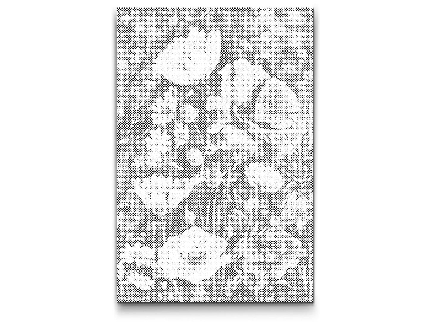 Mal-med-prikker -  Forårsblomster