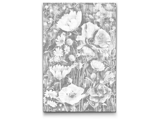 Mal-med-prikker -  Forårsblomster