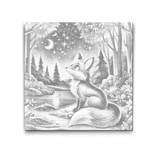 Stjernespækket Nat i Skoven