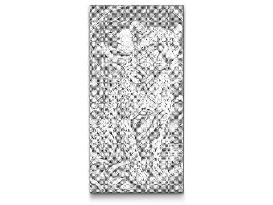 Mal-med-prikker -  Majestæt leopard