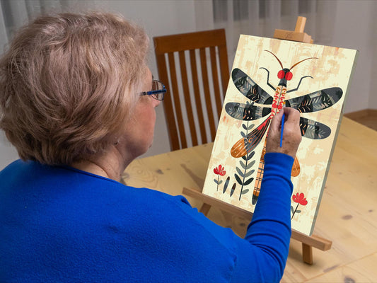 Paint by Numbers - Nordisk folkekunst - Guldsmed