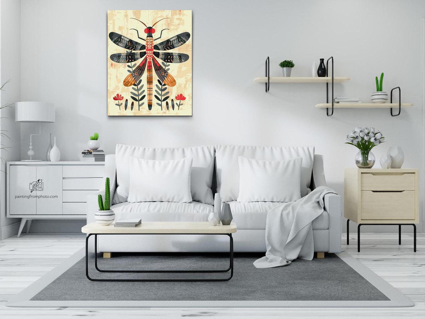 Paint by Numbers - Nordisk folkekunst - Guldsmed