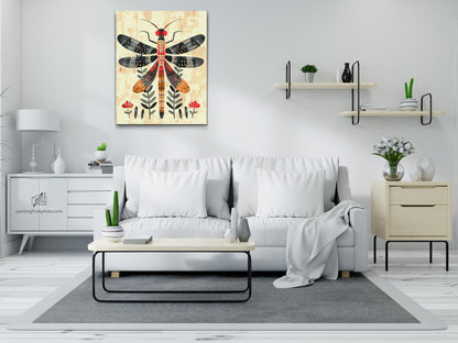 Paint by Numbers - Nordisk folkekunst - Guldsmed