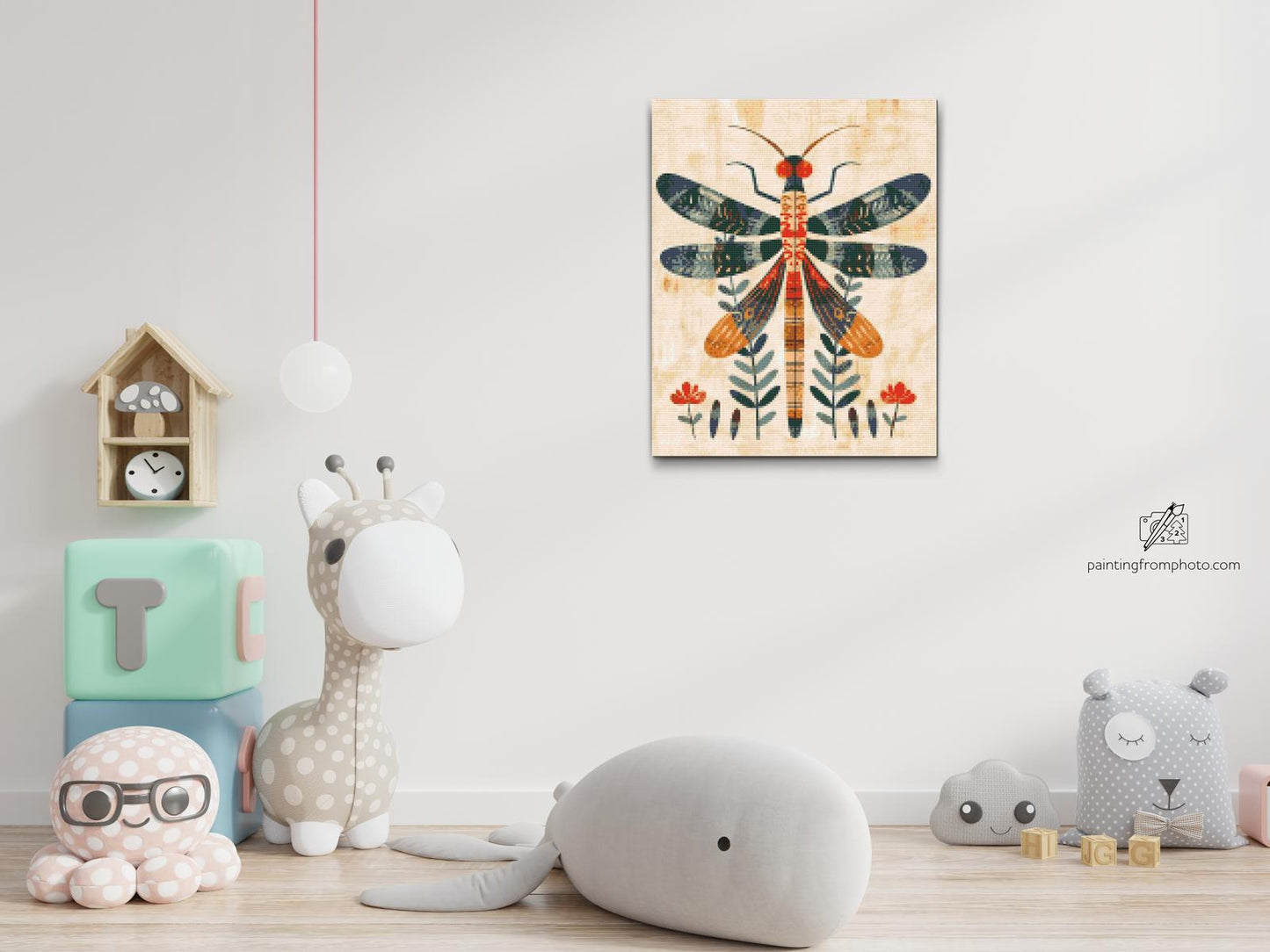 Diamond Painting - Nordisk folkekunst - Guldsmed