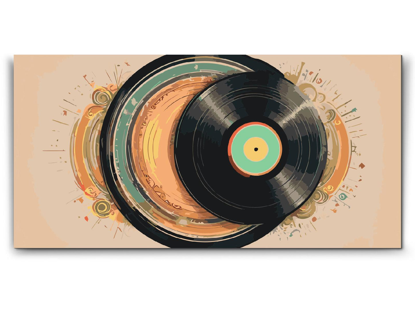Paint by Numbers - Retro vinylplader