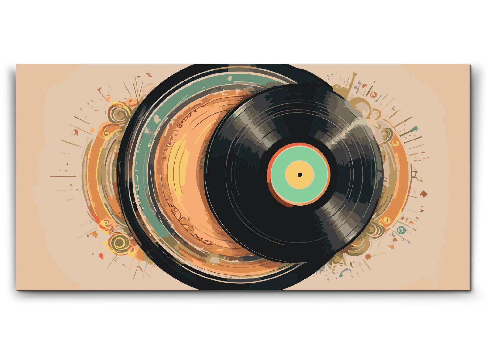 Paint by Numbers - Retro vinylplader