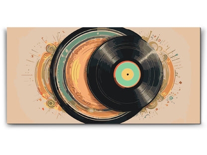 Paint by Numbers - Retro vinylplader