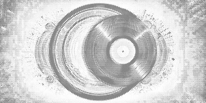 Mal-med-prikker -  Retro vinylplader
