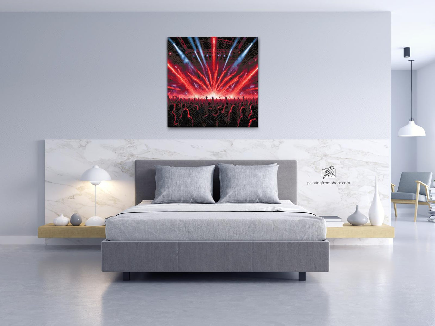 Diamond Painting - Rockkoncert
