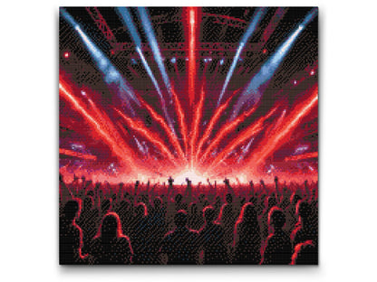 Diamond Painting - Rockkoncert